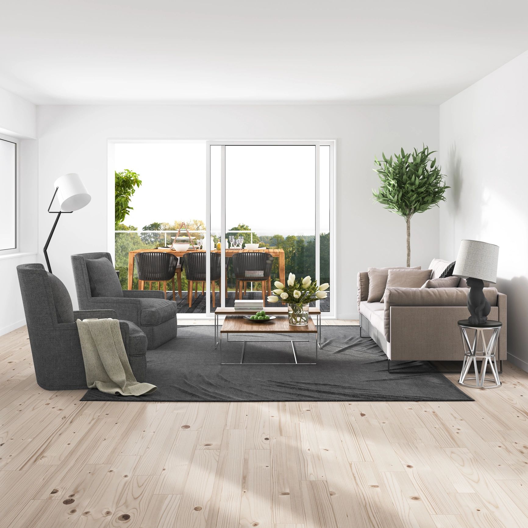 Modern living room